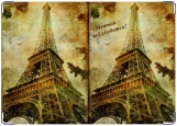 Обложка на паспорт с уголками, Париж 2