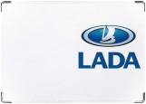 Обложка на автодокументы с уголками, LADA
