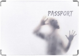 Обложка на паспорт с уголками, призрак
