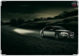 Обложка на автодокументы с уголками, Audi