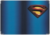 Обложка на автодокументы с уголками, супермен
