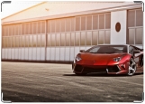 Обложка на автодокументы с уголками, Lamborghini