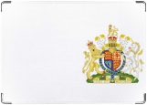 Обложка на паспорт с уголками, Герб Великобритании