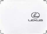 Обложка на автодокументы с уголками, Lexus