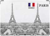 Обложка на паспорт с уголками, PARIS
